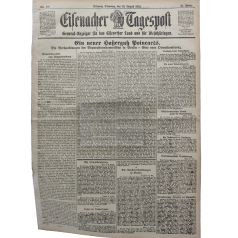 Eisenacher Tagespost 25.11.1924