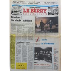 Le Berry Républicain 27.11.1983