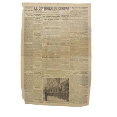 Le Courrier du Centre 30.05.1933