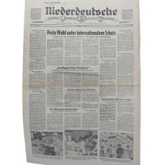 Niederdeutsche Zeitung 17.03.1949