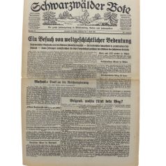 Schwarzwälder Bote 11.11.1954
