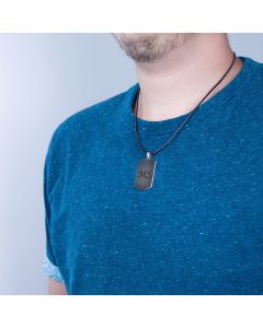 Engraved necklace